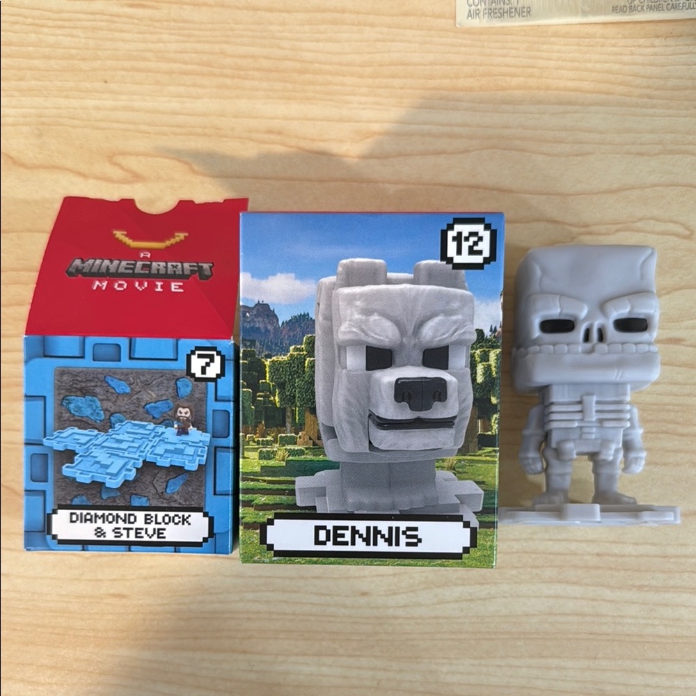 Limited Edition McDonald’s Minecraft Movie Collectible Figures